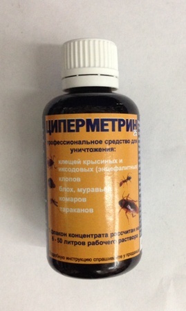 Головним компонентом засобу є інсектицид з однойменною назвою - циперметрин в 25% концентрації